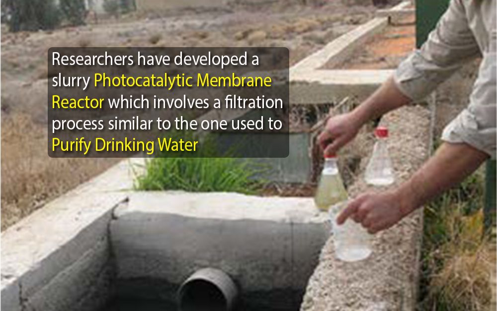 New method developed to remove harmful drugs from wastewater