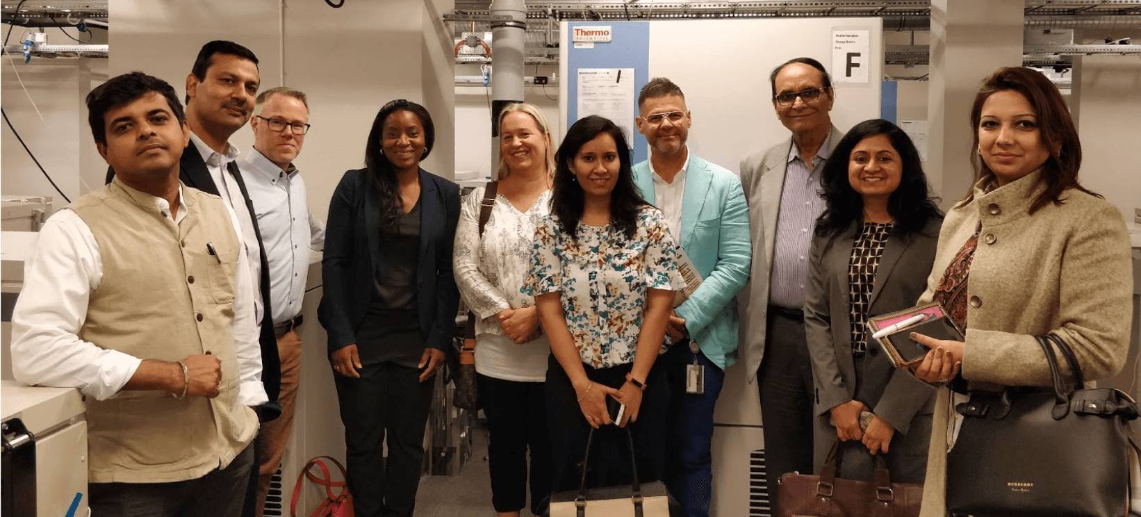 Figure 10: Site visit of Gothia Forum, Swedish Bio Bank