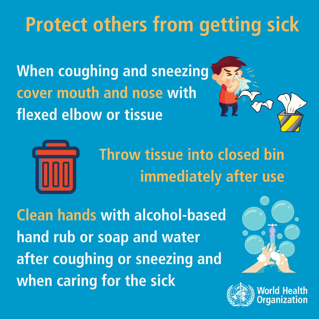Coronavirus - Protect others from getting sick
