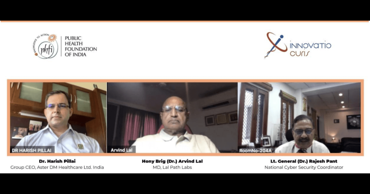 Thought leaders conversation on Cyber Security for Healthcare - By InnovatioCuris & PHFI